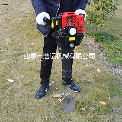山东曲阜浩运机械工厂 苗圃苗木移栽必备良伴——汽油动力铲式挖树机